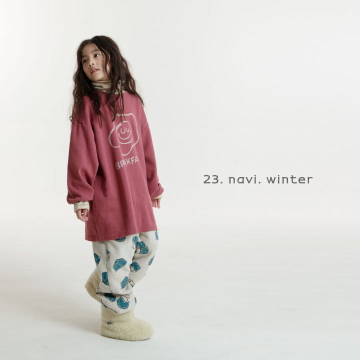 Navi - Korean Children Fashion - #kidsstore - Fry Long Tee - 4