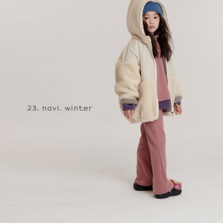 Navi - Korean Children Fashion - #kidzfashiontrend - Dumble Hoody Zip-up - 2