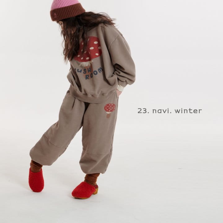 Navi - Korean Children Fashion - #kidzfashiontrend - Mushroom Sweatshirt