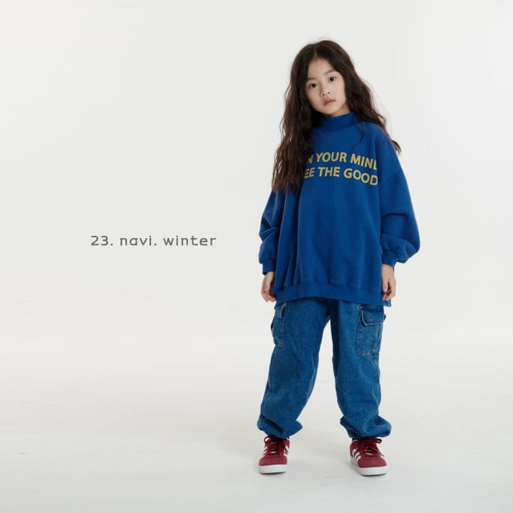 Navi - Korean Children Fashion - #littlefashionista - Clip Jeans - 5