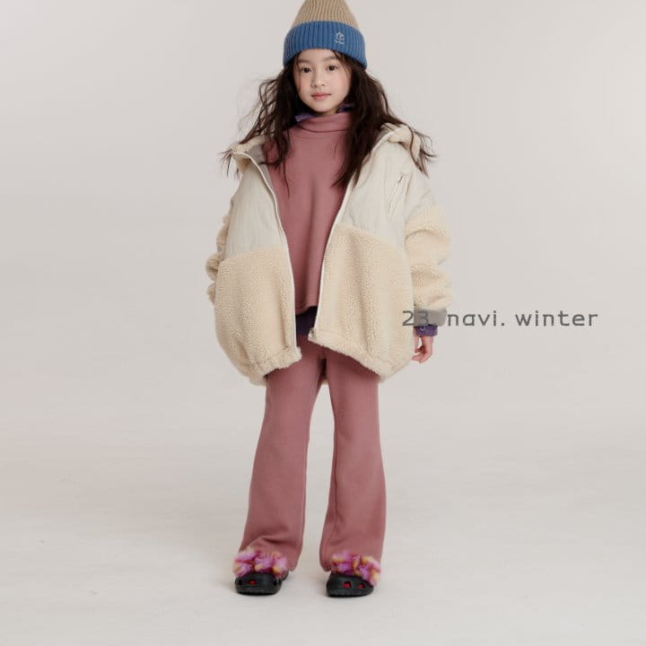 Navi - Korean Children Fashion - #Kfashion4kids - Dumble Hoody Zip-up - 4