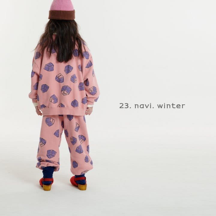 Navi - Korean Children Fashion - #littlefashionista - Cube Sweatshirt - 2