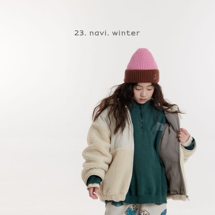 Navi - Korean Children Fashion - #minifashionista - Dumble Hoody Zip-up - 6