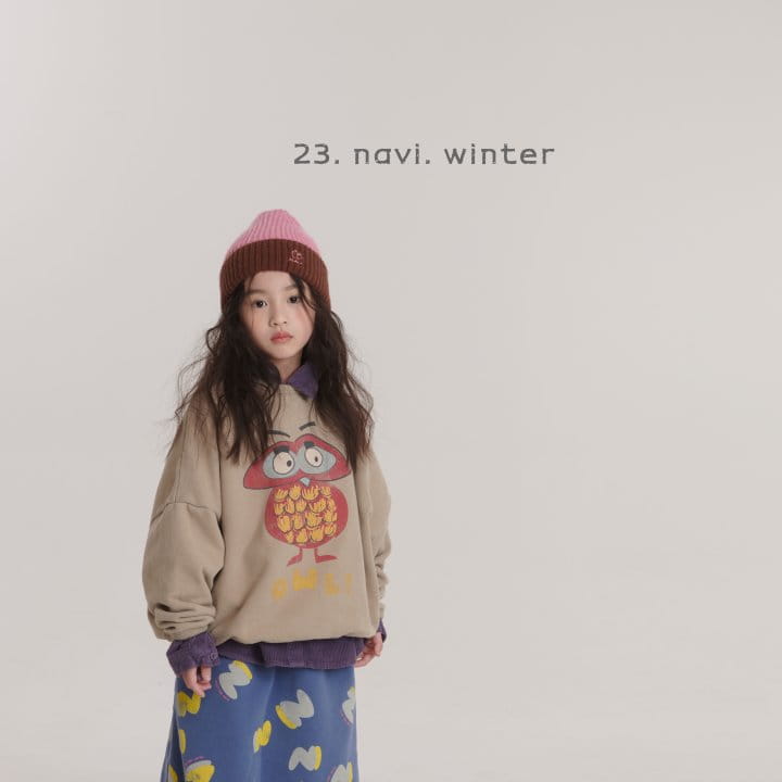 Navi - Korean Children Fashion - #minifashionista - Owl Tee - 7
