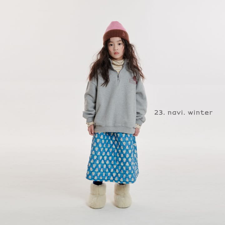 Navi - Korean Children Fashion - #minifashionista - BO Half Zip-up - 6