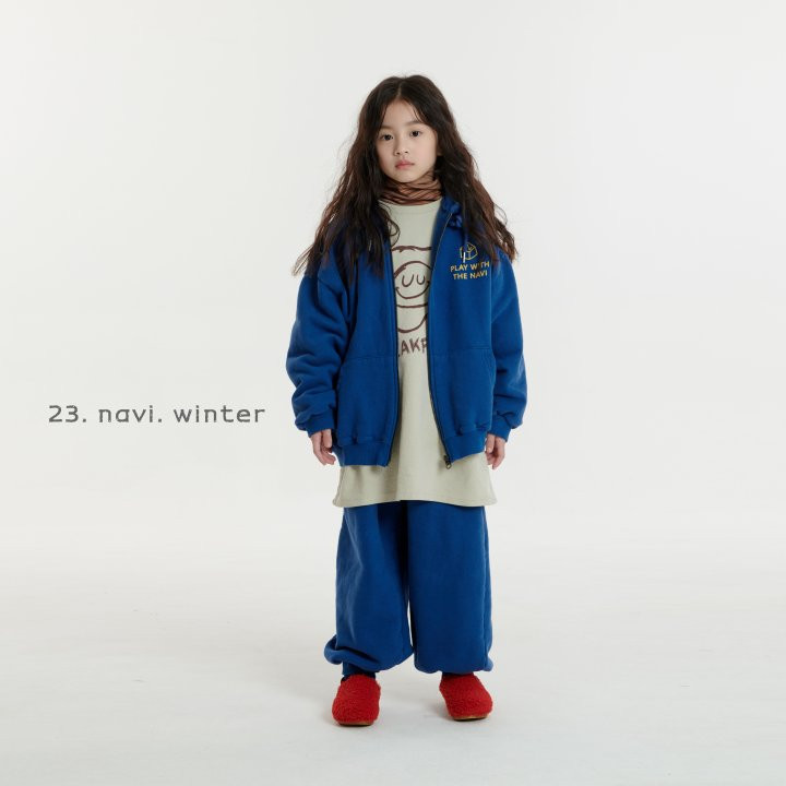 Navi - Korean Children Fashion - #minifashionista - Train Hoody Zip-up - 4