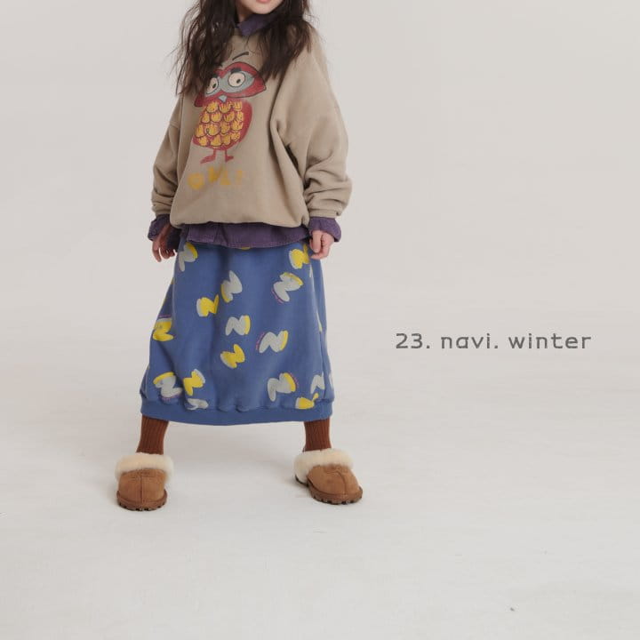Navi - Korean Children Fashion - #prettylittlegirls - Owl Tee - 8