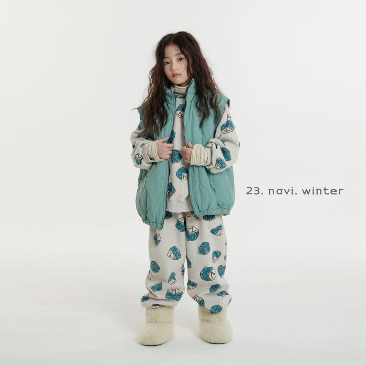 Navi - Korean Children Fashion - #prettylittlegirls - Cube Sweatshirt - 5