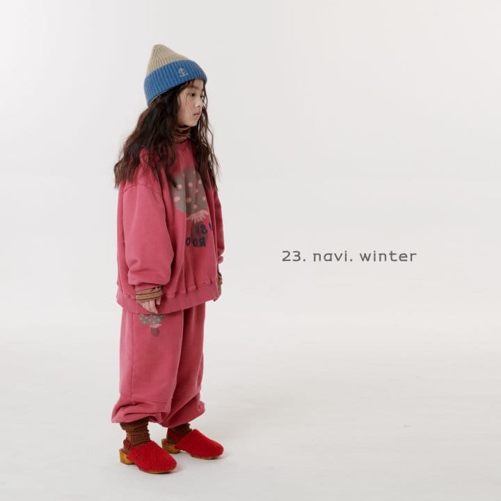 Navi - Korean Children Fashion - #todddlerfashion - Mushroom Sweatshirt - 7