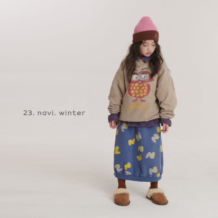 Navi - Korean Children Fashion - #todddlerfashion - Owl Tee - 9