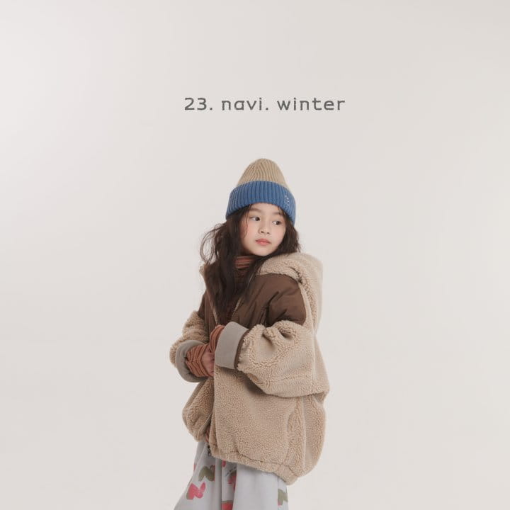 Navi - Korean Children Fashion - #toddlerclothing - Dumble Hoody Zip-up - 9