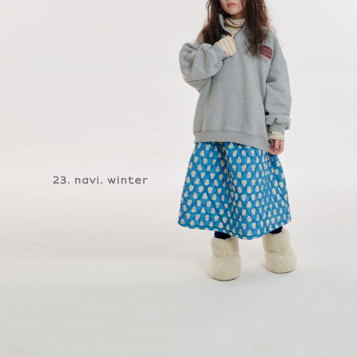 Navi - Korean Children Fashion - #toddlerclothing - BO Half Zip-up - 9