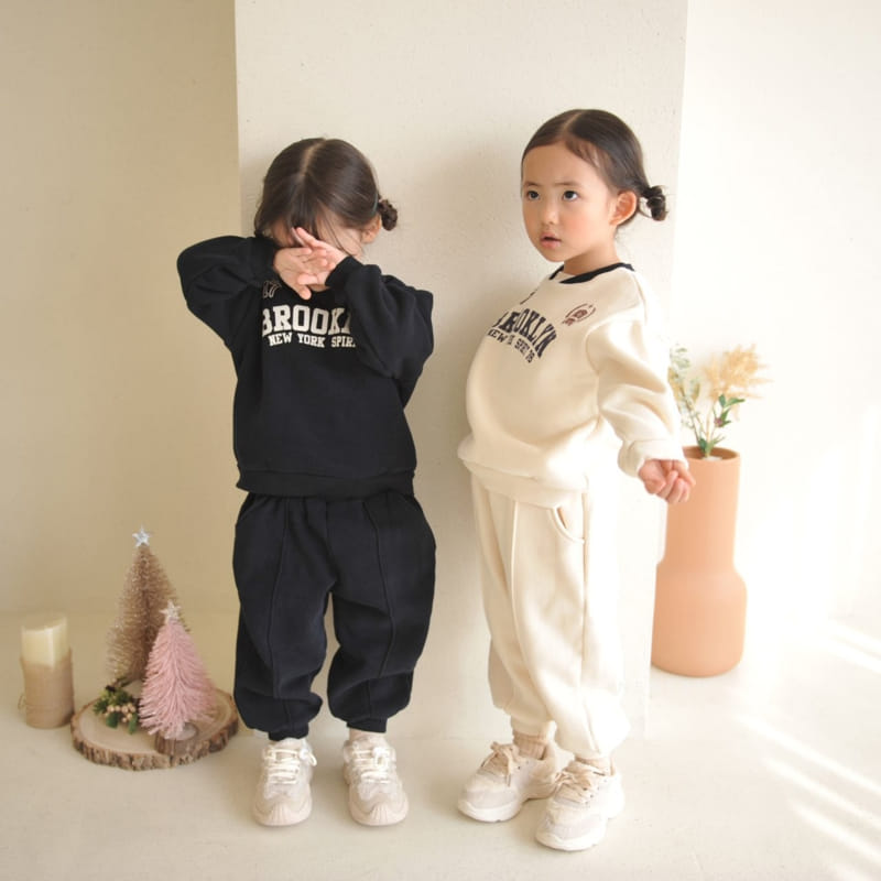 Neneru - Korean Baby Fashion - #babyboutique - Spo Top Bottom Set - 8