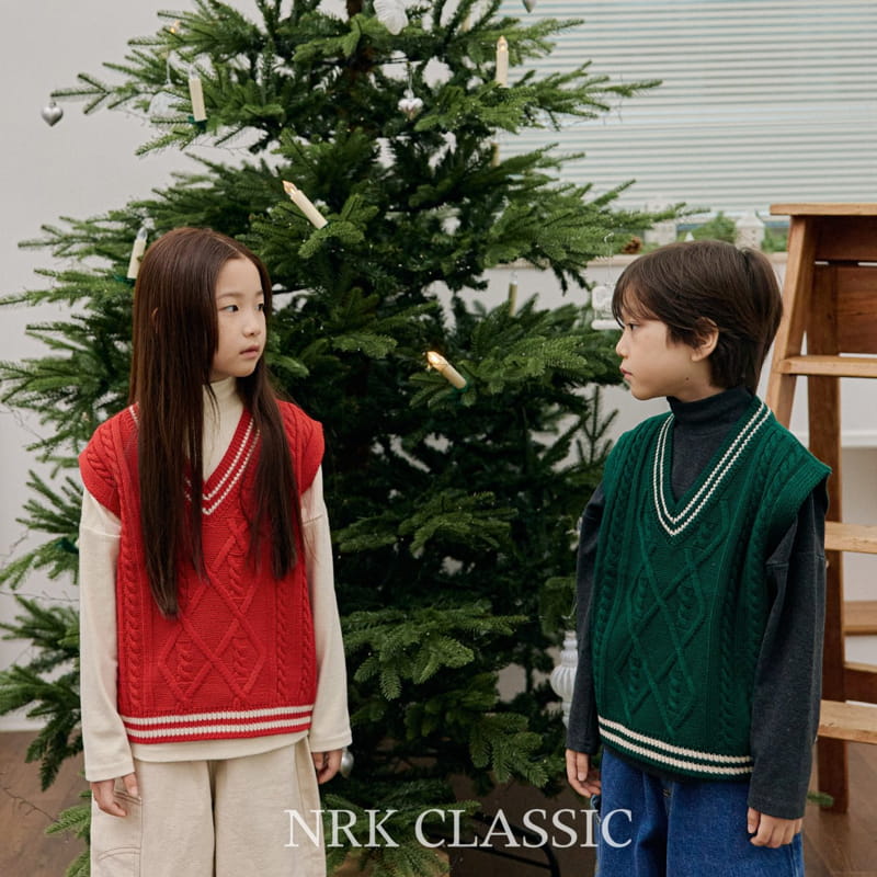 Nrk - Korean Children Fashion - #Kfashion4kids - School Look Vest - 11