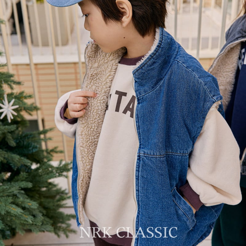 Nrk - Korean Children Fashion - #Kfashion4kids - Denim Vest - 6