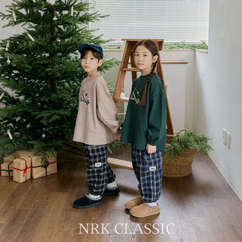 Nrk - Korean Children Fashion - #Kfashion4kids - Cargo Check Pants - 11