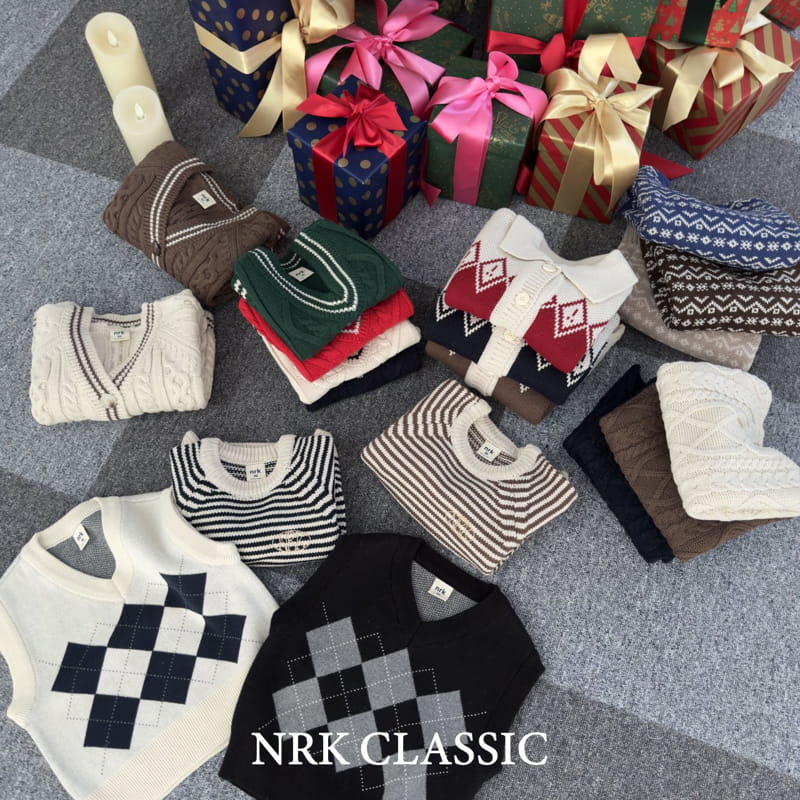 Nrk - Korean Children Fashion - #childofig - Jacquard Knit Tee - 7