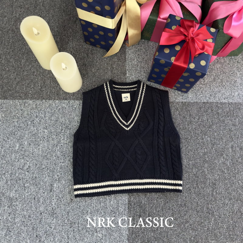 Nrk - Korean Children Fashion - #childofig - School Look Vest - 2