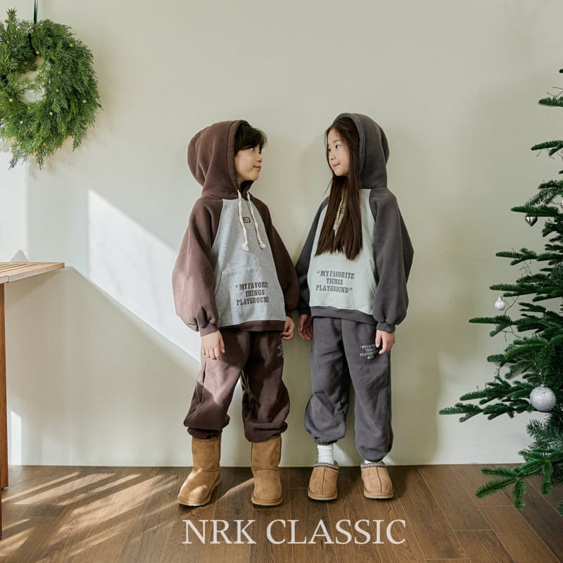 Nrk - Korean Children Fashion - #childofig - Color Hoody Set - 9
