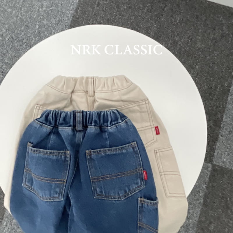 Nrk - Korean Children Fashion - #prettylittlegirls - Pocket Jeans - 4