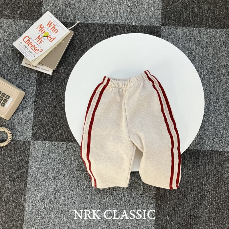 Nrk - Korean Children Fashion - #childofig - Fleece Tape Pants