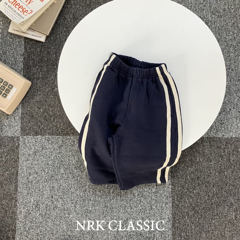 Nrk - Korean Children Fashion - #childofig - Fleece Tape Pants - 2