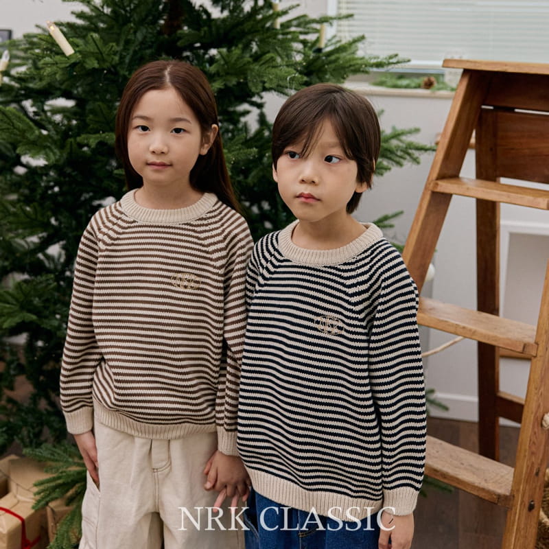 Nrk - Korean Children Fashion - #childrensboutique - Sa Small St Knit Tee - 7
