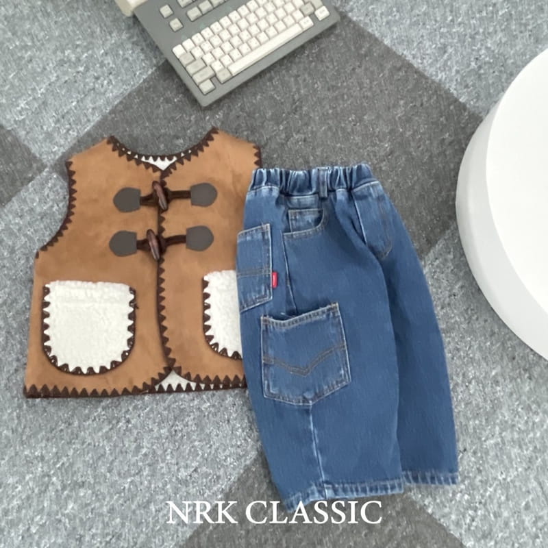Nrk - Korean Children Fashion - #childrensboutique - Pocket Jeans - 6