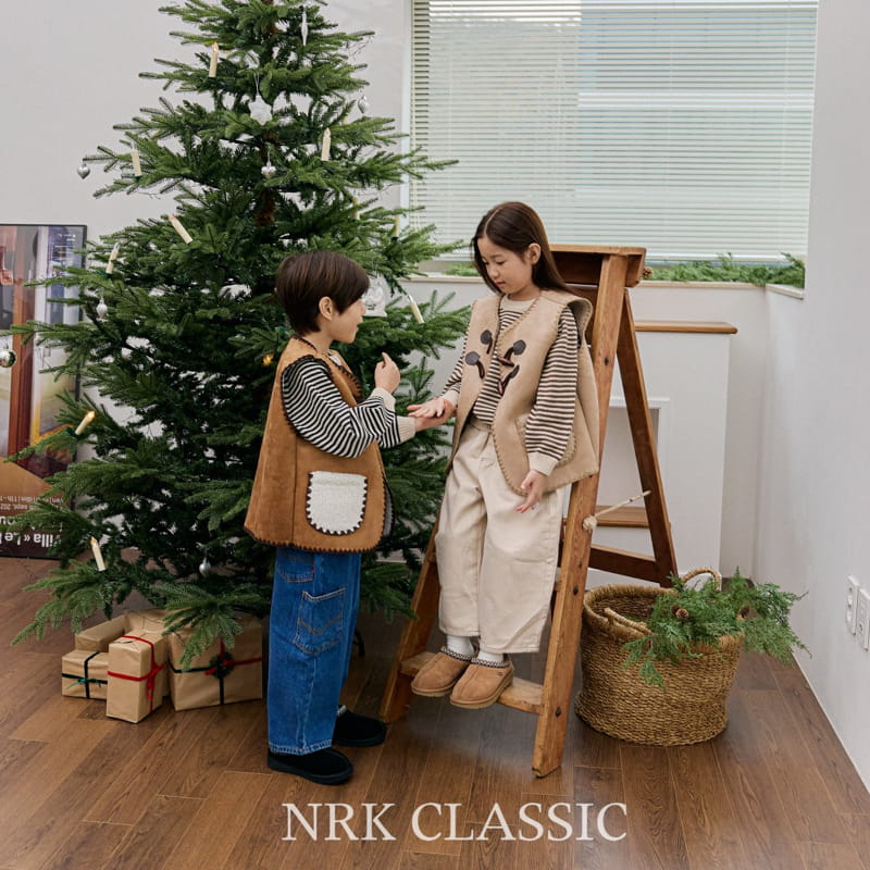 Nrk - Korean Children Fashion - #designkidswear - Sa Small St Knit Tee - 8