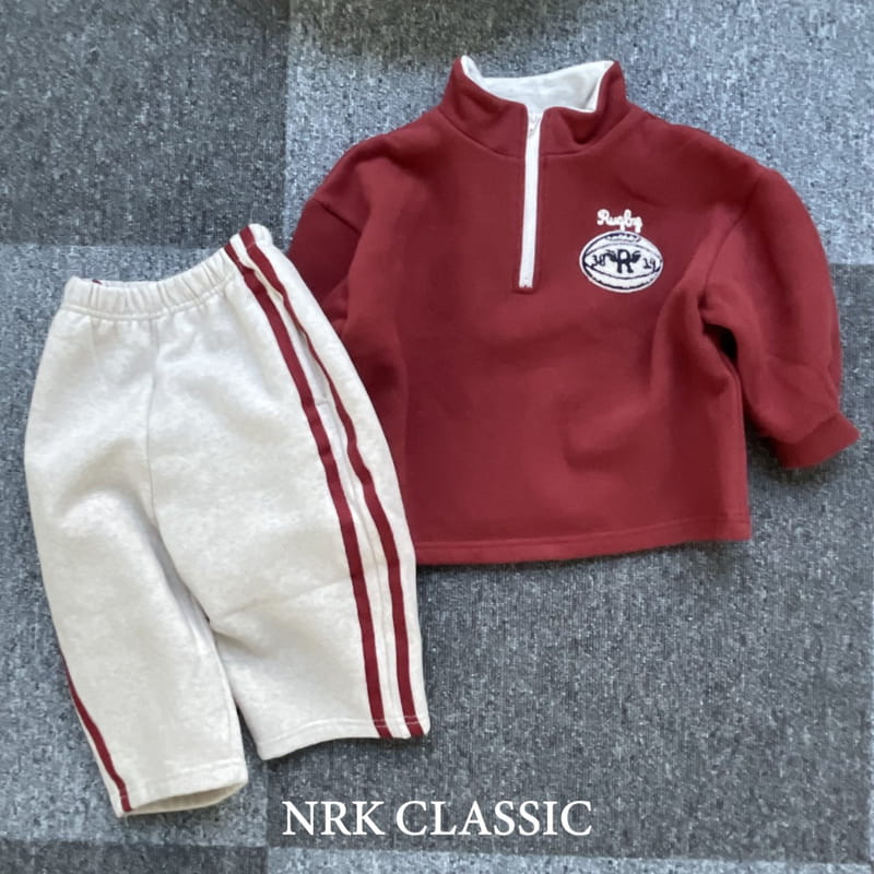 Nrk - Korean Children Fashion - #childrensboutique - Zipper Embroidery Sweatshirt - 4