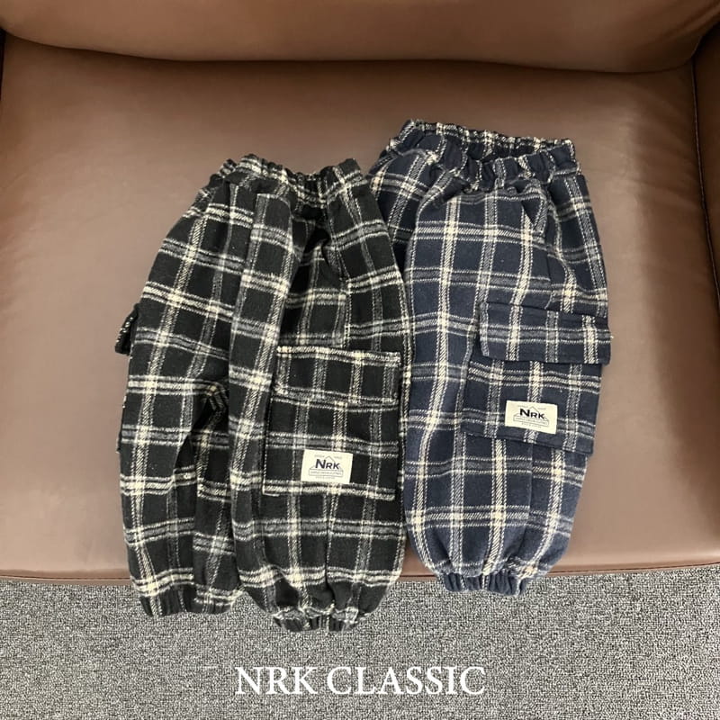 Nrk - Korean Children Fashion - #designkidswear - Cargo Check Pants - 5