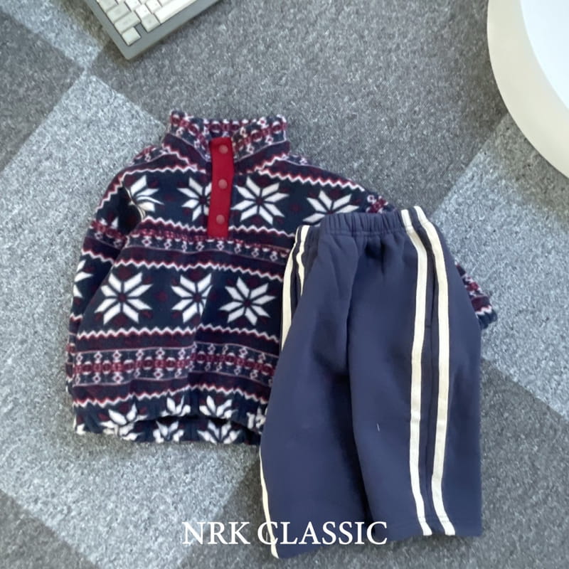 Nrk - Korean Children Fashion - #childrensboutique - Fleece Tape Pants - 4