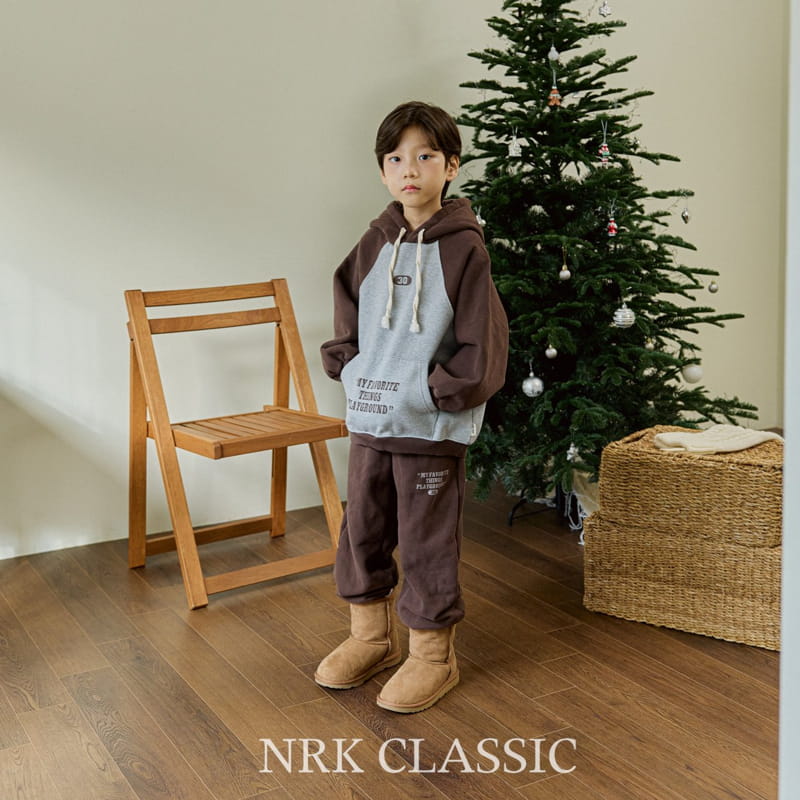 Nrk - Korean Children Fashion - #discoveringself - Color Hoody Set - 12