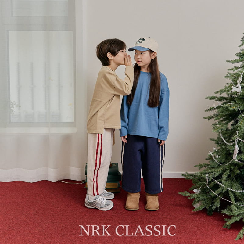 Nrk - Korean Children Fashion - #fashionkids - Basic Slit Tee - 11