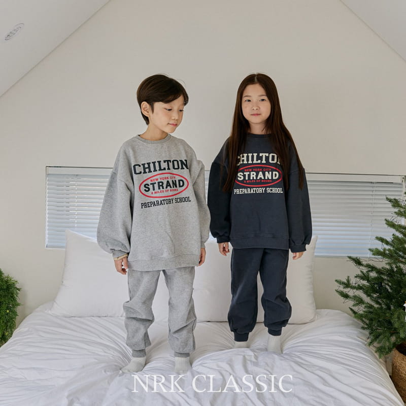 Nrk - Korean Children Fashion - #kidsshorts - Chil Terry Top Bottom Set - 10