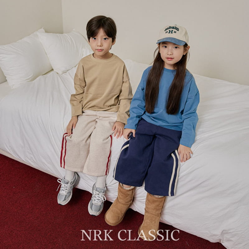 Nrk - Korean Children Fashion - #kidsshorts - Basic Slit Tee - 12