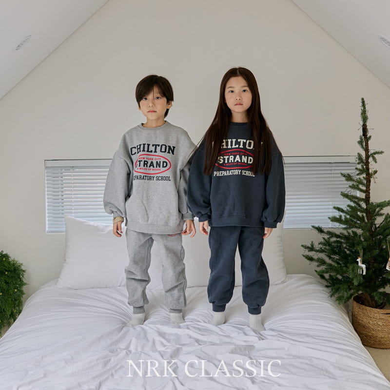 Nrk - Korean Children Fashion - #kidsstore - Chil Terry Top Bottom Set - 11