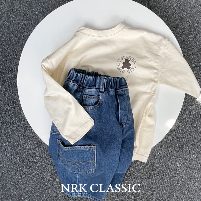Nrk - Korean Children Fashion - #kidsstore - Bear Basic Tee - 3