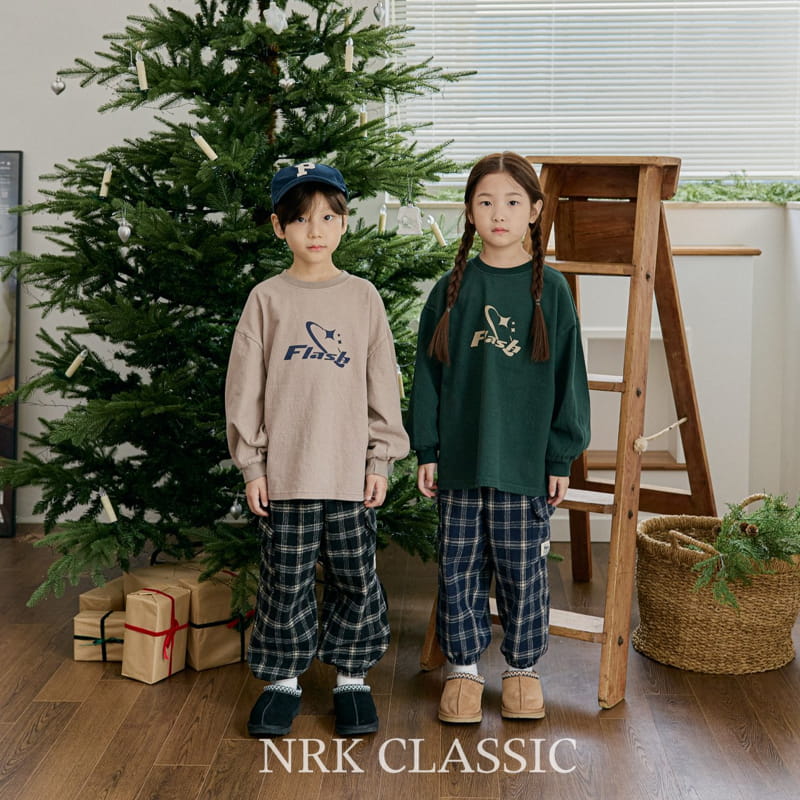 Nrk - Korean Children Fashion - #kidsstore - Cargo Check Pants - 9