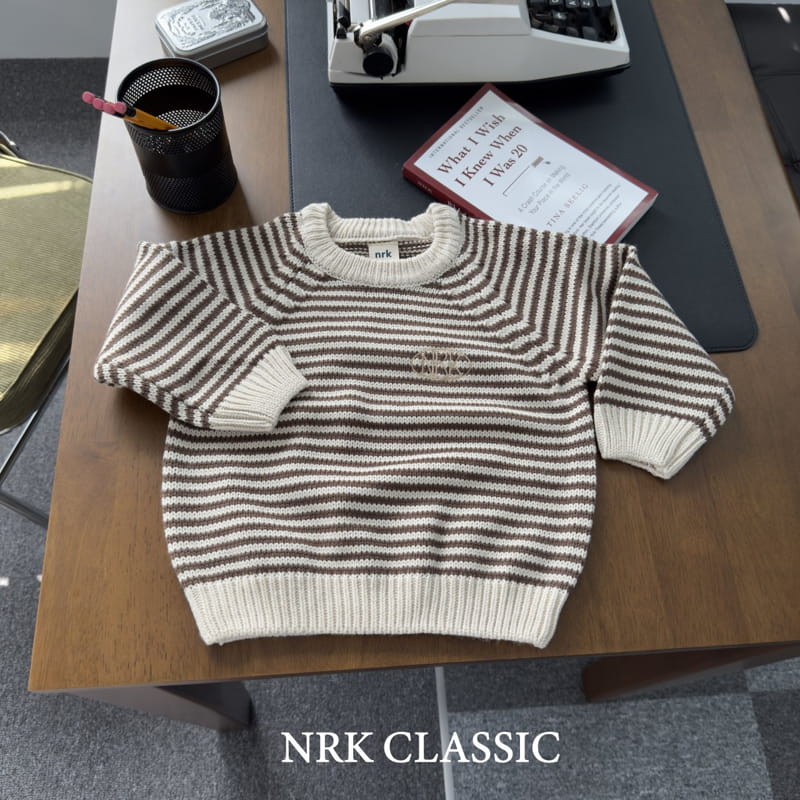 Nrk - Korean Children Fashion - #magicofchildhood - Sa Small St Knit Tee - 2