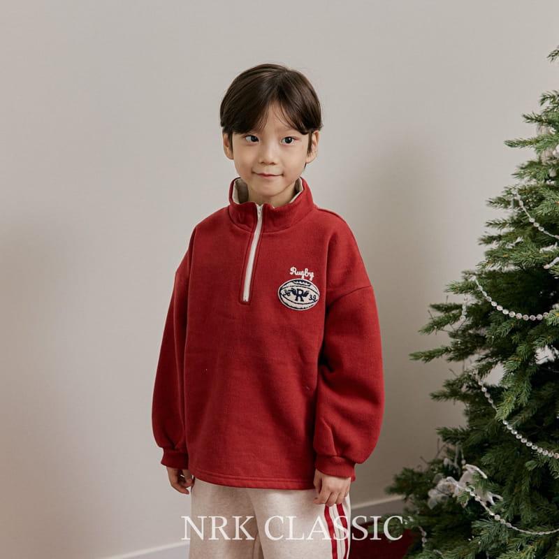 Nrk - Korean Children Fashion - #magicofchildhood - Zipper Embroidery Sweatshirt - 12