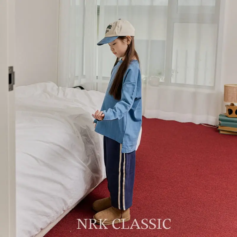 Nrk - Korean Children Fashion - #magicofchildhood - Fleece Tape Pants - 12