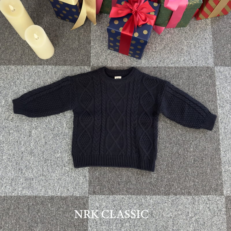 Nrk - Korean Children Fashion - #minifashionista - Fisher Knit Tee - 2