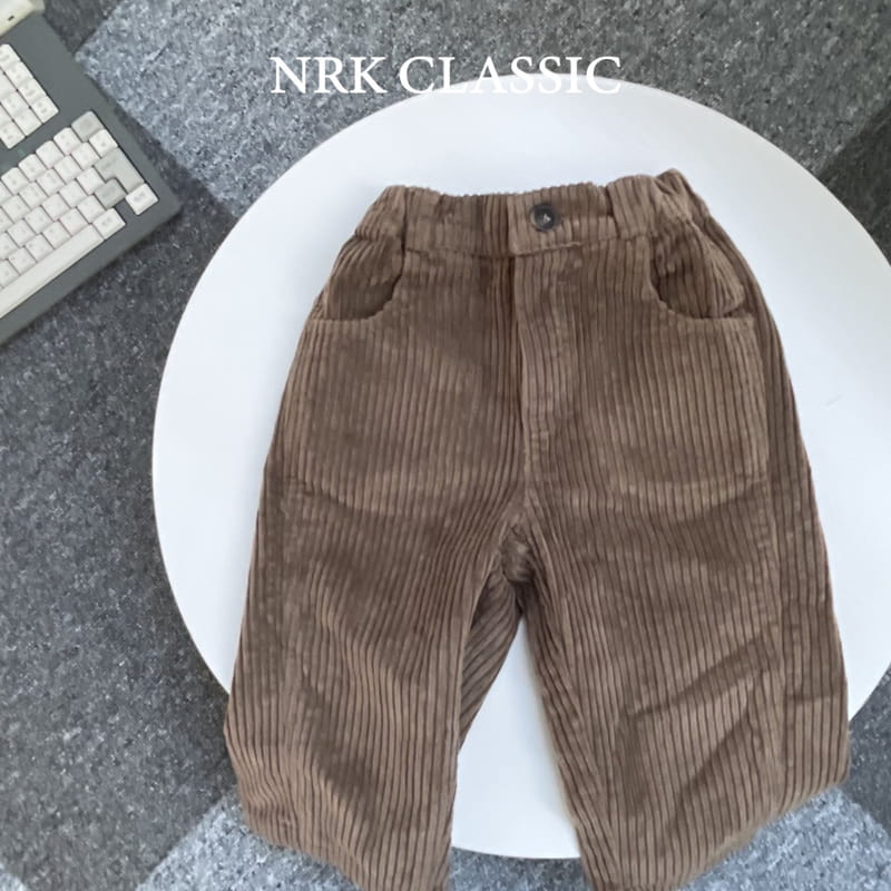 Nrk - Korean Children Fashion - #minifashionista - Fleece Rib Pants - 3