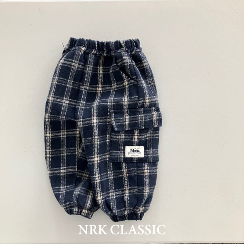 Nrk - Korean Children Fashion - #prettylittlegirls - Cargo Check Pants