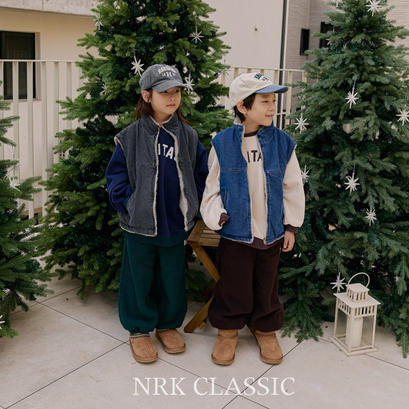 Nrk - Korean Children Fashion - #toddlerclothing - Denim Vest - 12