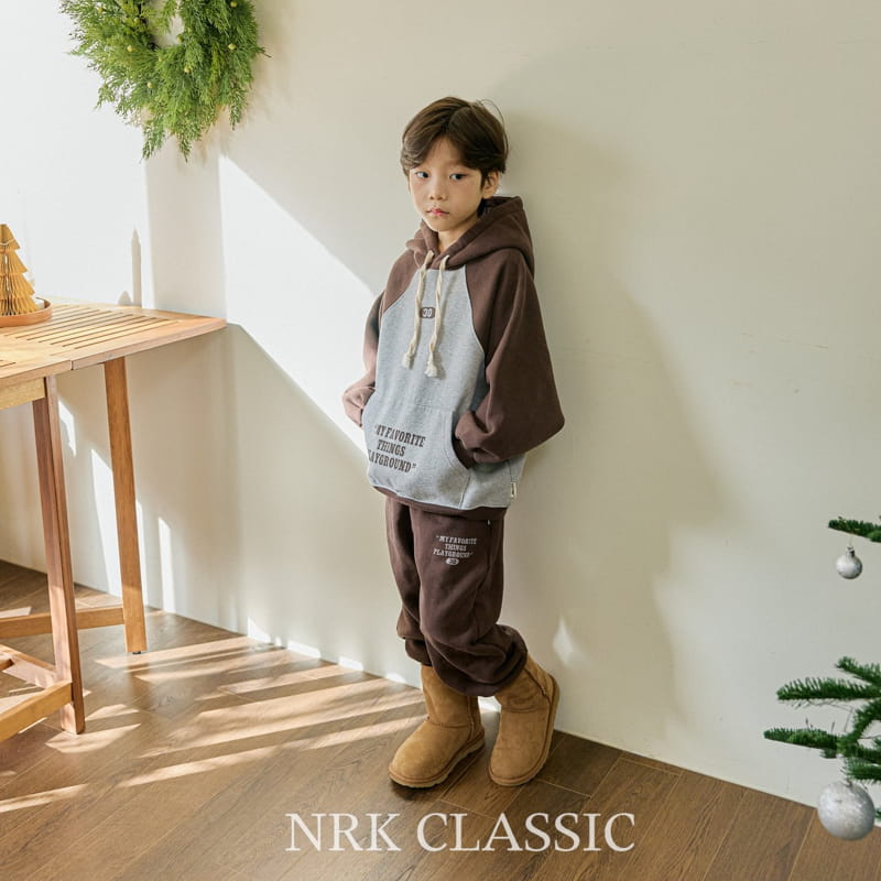 Nrk - Korean Children Fashion - #toddlerclothing - Color Hoody Set - 7