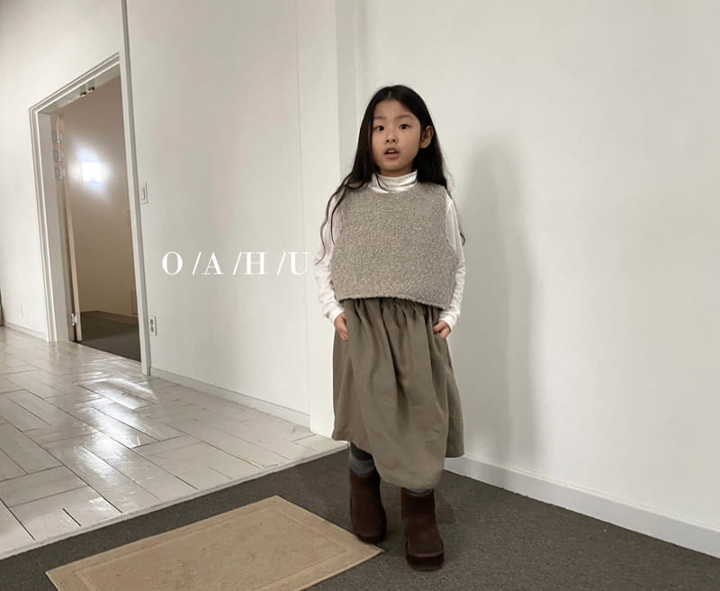 O'Ahu - Korean Children Fashion - #kidsshorts - Winter Pure Skirt