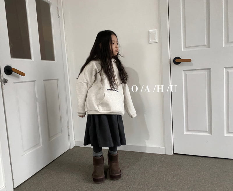O'Ahu - Korean Children Fashion - #kidzfashiontrend - Circle Hoody Swearshirt - 2
