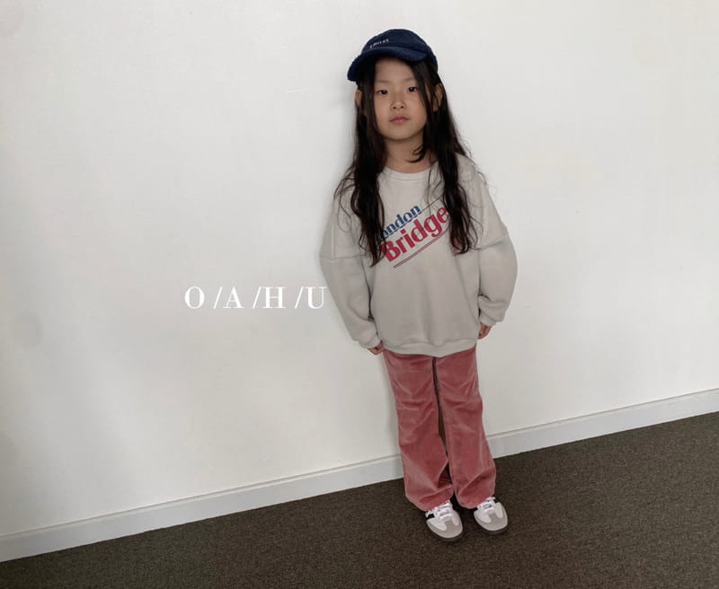 O'Ahu - Korean Children Fashion - #magicofchildhood - London Bridge Sweashirt - 4